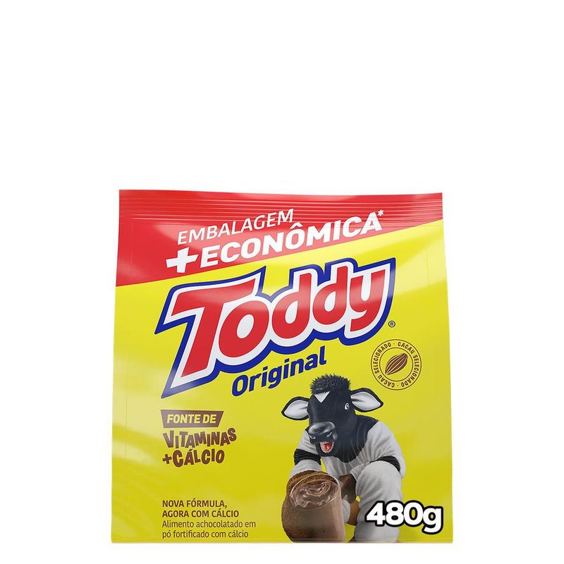 Achocolatado Pó Original Toddy Pacote 480g + Econômica