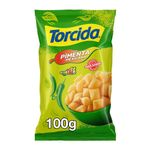 Salgadinho de Trigo Pimenta Mexicana Torcida Pacote 100g