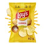 Batata Frita Lisa Clássica Lay's Pacote 62g