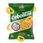 Salgadinho de Milho Cebolitos Clássicos Pacote 91g