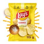 Batata Frita Lisa Clássica Lay's Pacote 115g