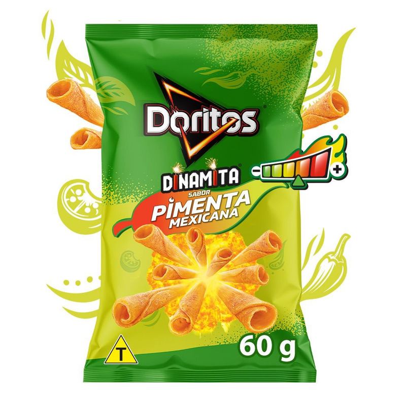 Salgadinho de Milho Pimenta Mexicana Doritos Dinamita Pacote 60g