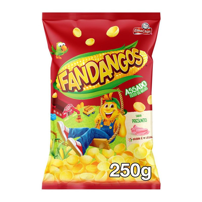 Salgadinho de Milho Presunto Elma Chips Fandangos Pacote 250g