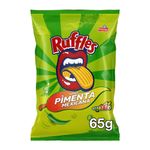 Batata Frita Ondulada Pimenta Mexicana Elma Chips Ruffles Pacote 65g
