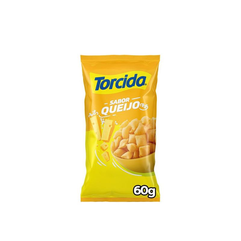 Salgadinho de Trigo Queijo Torcida Pacote 60g