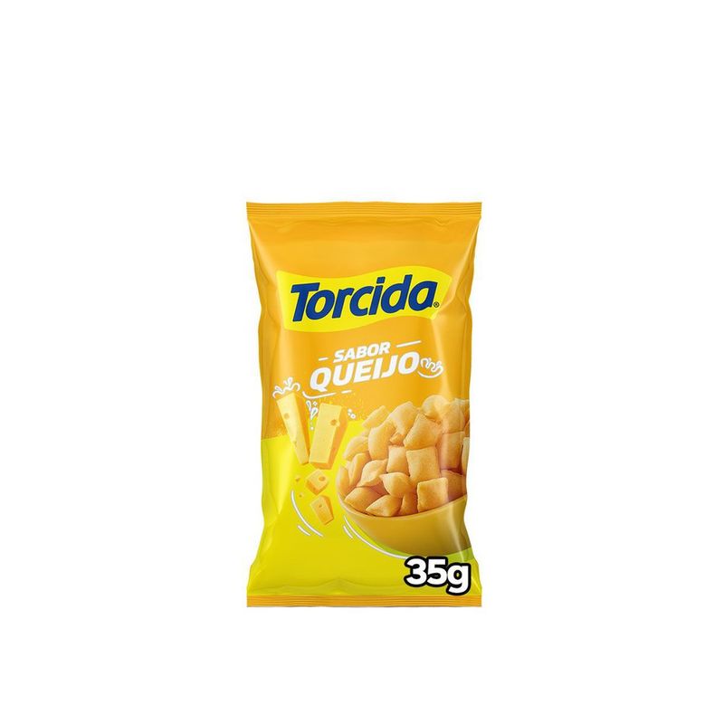 Salgadinho de Trigo Queijo Torcida Pacote 35g