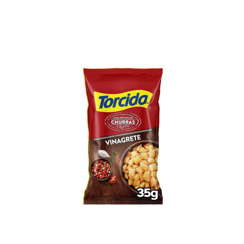 Salgadinho de Trigo Vinagrete Torcida Churras Pacote 35g