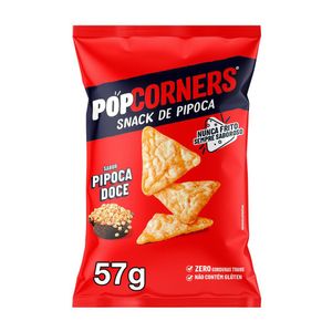 Salgadinho de Milho Adocicado Popcorners Pacote 57g