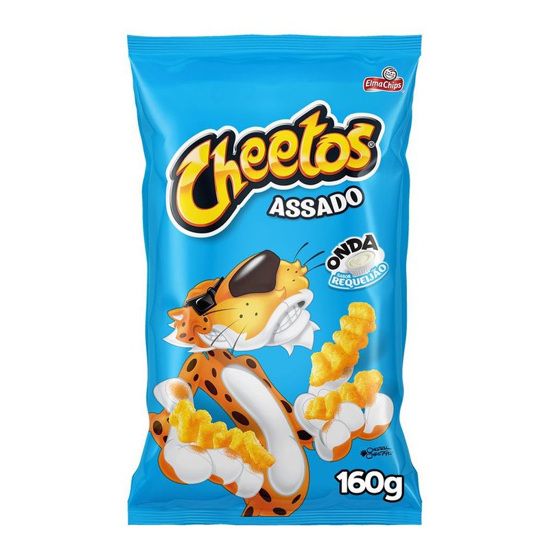 Salgadinho de Milho Onda Requeijão Elma Chips Cheetos Pacote 160g