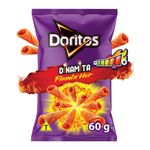 Salgadinho de Milho Carne Defumada Picante Doritos Dinamita Flamin'Hot Pacote 60g