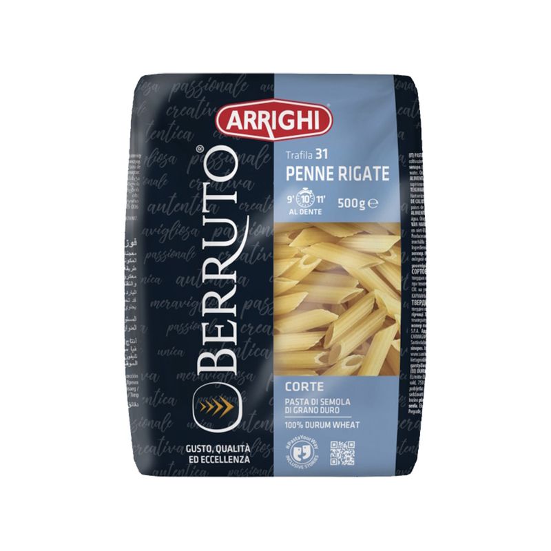 Massa Arrighi Penne Pacote 500g