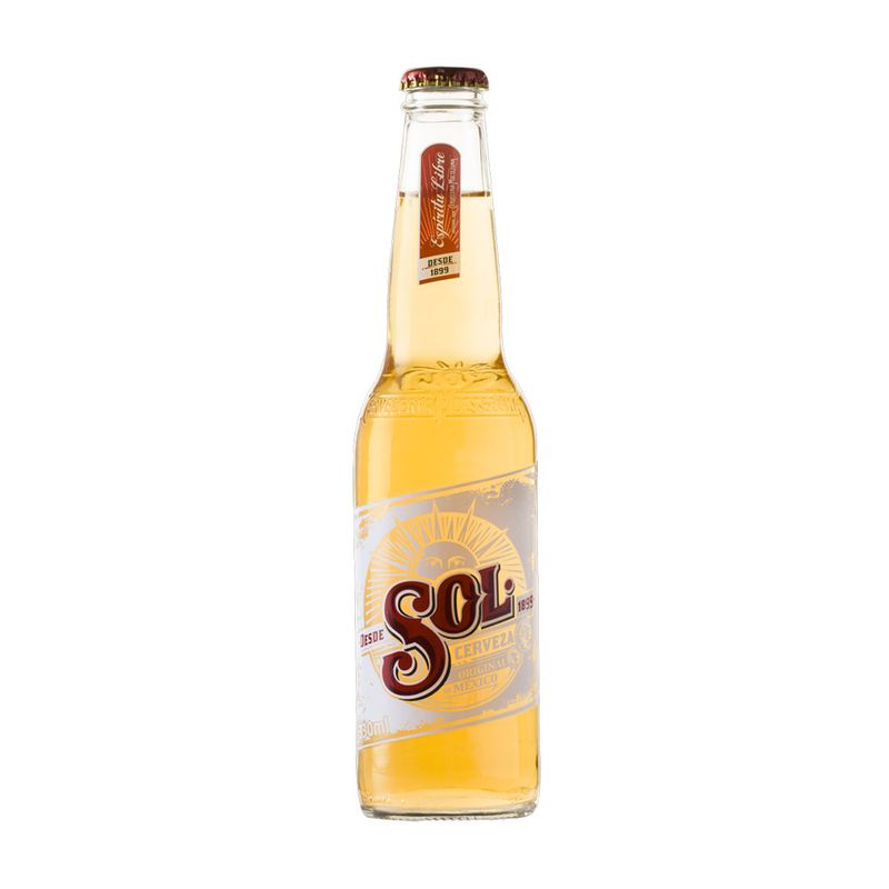 Cerveja Pilsen Sol Garrafa 330ml