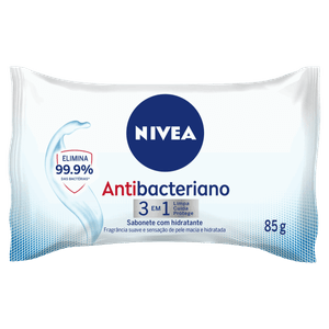 Sabonete Barra Antibacteriano Nivea Flow Pack 85g
