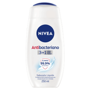 Sabonete Líquido Antibacteriano Nivea Frasco 250ml