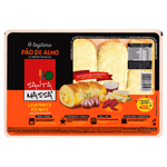 Pão de Alho Levemente Picante Santa Massa Bandeja 400g