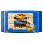 Pão Bolinha Recheio Catupiry Zinho Pacote 300g