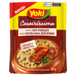 Farofa Yoki com Pedaços Sabor Costelinha Defumada Pacote 200g