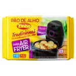 Pão de Alho Tradicional Recheio Queijo Zinho para Air Fryer Pacote 300g