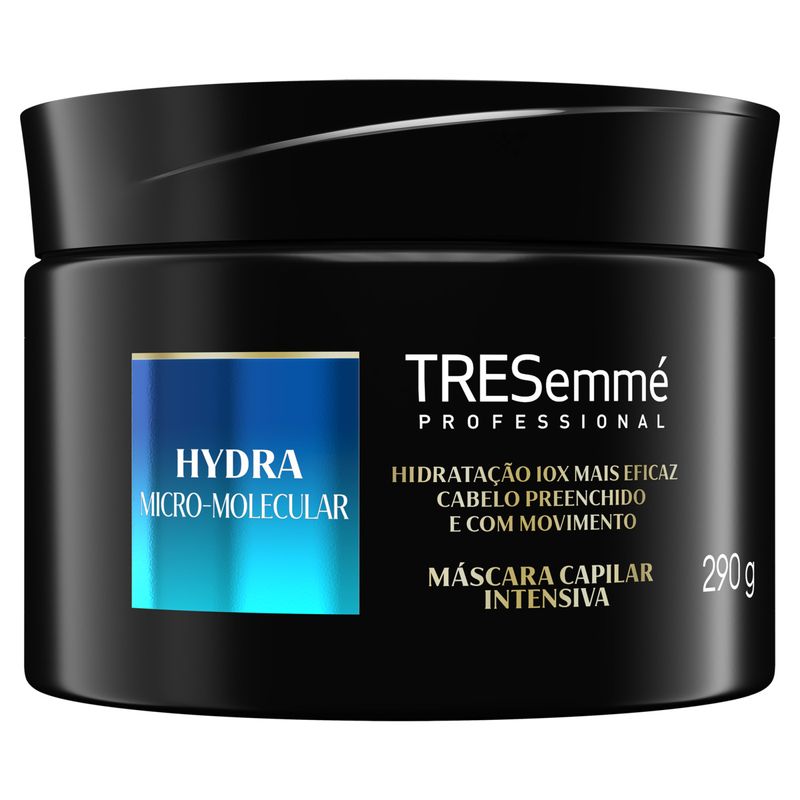 Máscara Intensiva Tresemmé Hydra Micro-Molecular Pote 290g