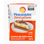 Creme de Leite UHT Homogeneizado Zero Lactose Piracanjuba Caixa 200g