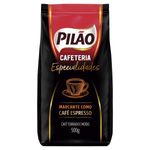 Café Torrado e Moído Espresso Pilão Cafeteria Especialidades Pacote 500g