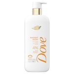 Sabonete Líquido Dove Radiant Glow Frasco 547ml Pump