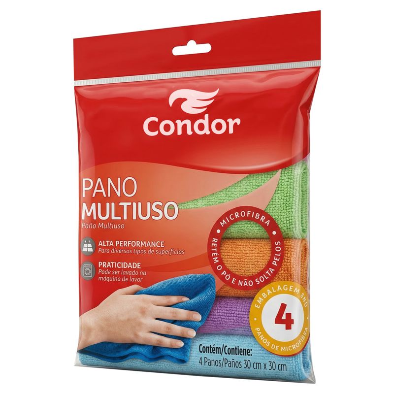 Pano Multiuso Condor 4 Unidades