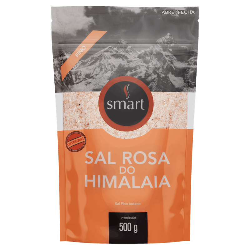 Sal Rosa do Himalaia Fino Integral Smart Pouch 500g