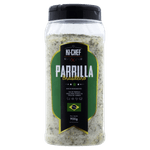 Sal de Parrilla Brasileiro Ki-Chef Sabores do Mundo Frasco 900g