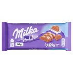 Chocolate Barra Milka ao Leite Bubbly Barra 90g