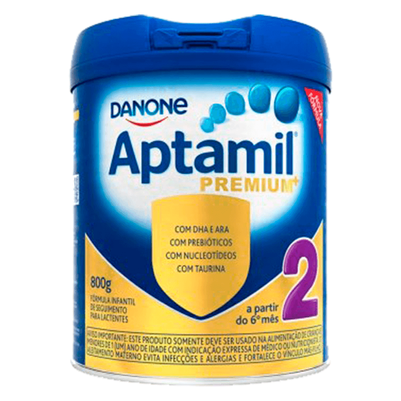 Fórmula Infantil 2 Aptamil Premium Lata 800g