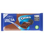 Chocolate ao Leite com Cookies Oreo Lacta Pacote 80g