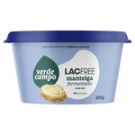 Manteiga Fermentada com Sal Zero Lactose Verde Campo Lacfree Pote 200g