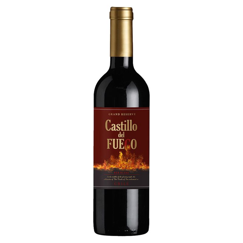 Vinho Castillo del Fuego Grand Reserve Red Blend Garrafa 750ml