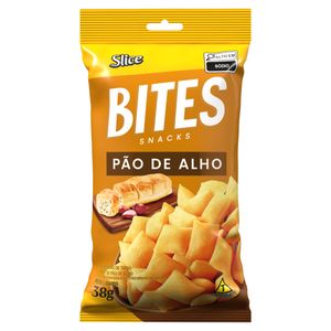 Salgadinho de Trigo Pão de Alho Slice Bites Snacks Pacote 38g