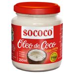 Óleo de Coco Extra Virgem Sococo Vidro 200ml