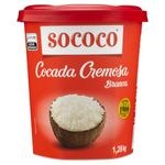 Cocada Branca Cremosa Sococo Pote 1,28kg