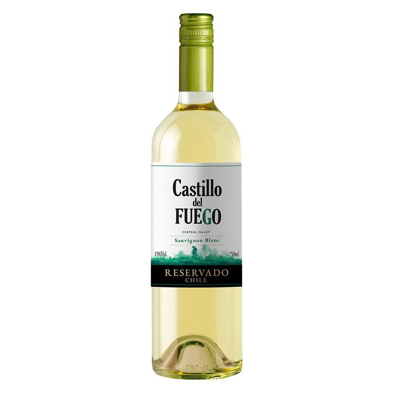 Vinho Castillo Del Fuego Sauvignon Blanc Reservado Garrafa 750ml