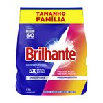 Lava-Roupas Pó Roupas Brancas e Coloridas Brilhante Limpeza Total Pacote 4kg Tamanho Família