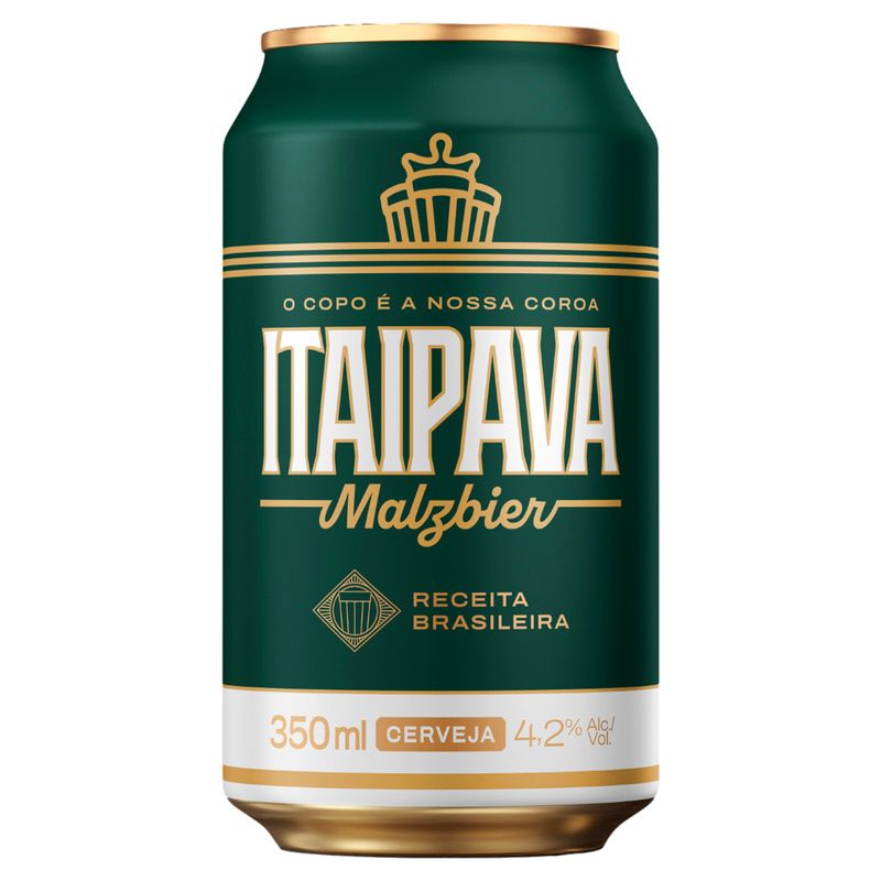 Cerveja Malzbier Itaipava Lata 350ml