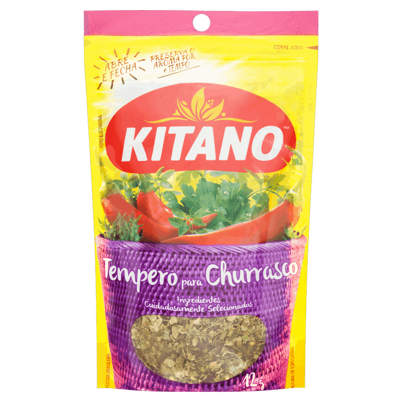 Especiarias para Churrasco Kitano Pacote 12g
