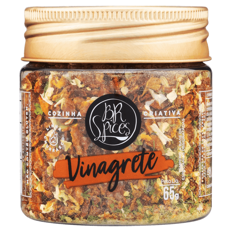 Tempero para Vinagrete BR Spices Churrasco Pote 65g