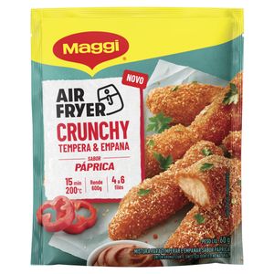 Mistura para Temperar e Empanar Crunchy Páprica Maggi Pacote 60g