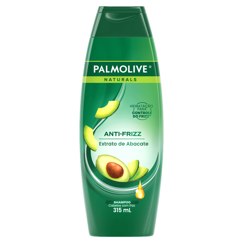 Shampoo Antifrizz Palmolive Naturals Frasco 315ml