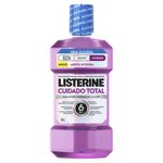 Enxaguante Bucal Zero Álcool Menta Intensa Listerine Cuidado Total Frasco 500ml