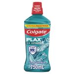 Enxaguante Bucal Zero Álcool Ice Infinity Colgate Plax Frasco 750ml Leve Mais Pague Menos
