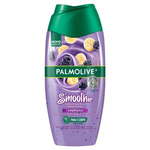 Sabonete Líquido Nutritivo Frutas Vermelhas, Banana e Iogurte Palmolive Smoothie Frasco 250ml