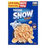 Cereal Matinal Snow Flakes Caixa Leve 620g Pague 520g
