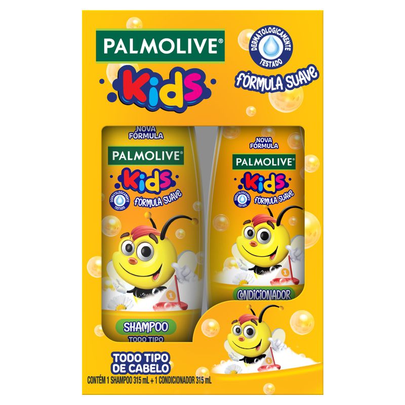 Kit Shampoo + Condicionador Palmolive Kids 315ml Cada