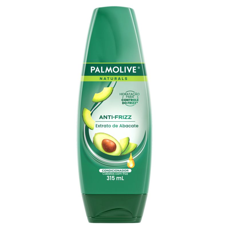Condicionador Antifrizz Palmolive Naturals Frasco 315ml